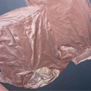 Juicy Couture Pink Satin Lounge Set